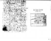 Index, Gunn City - below, Cass County 1912